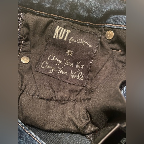 Kut From The Kloth Jeans 4 Viv Toothpick Skinny Mid Rise Medium Wash Stretch - Picture 8 of 9